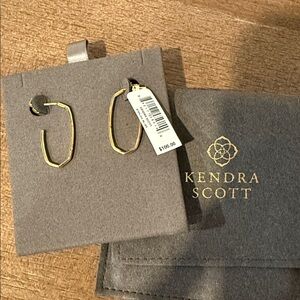 Kendra Scott Geometric Gold Earrings